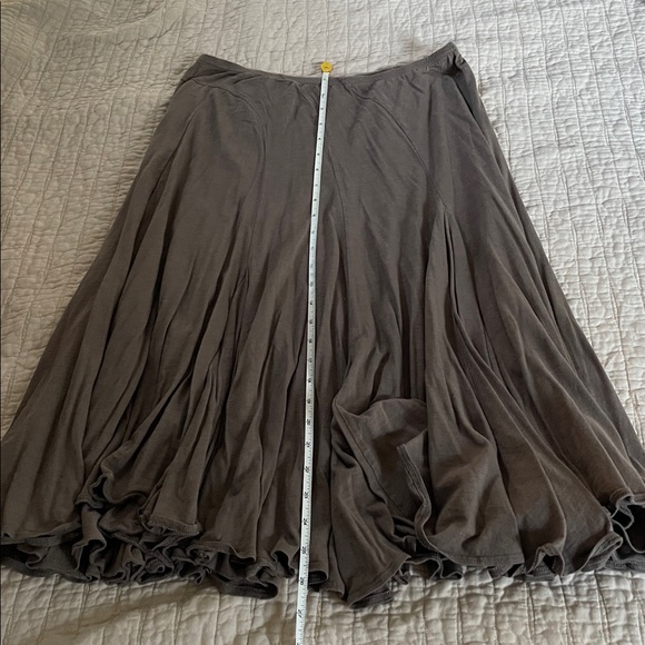 Garnet Hill Charcoal Maxi Skirt - Picture 6 of 6